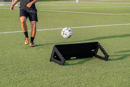 Soccer rebounder board